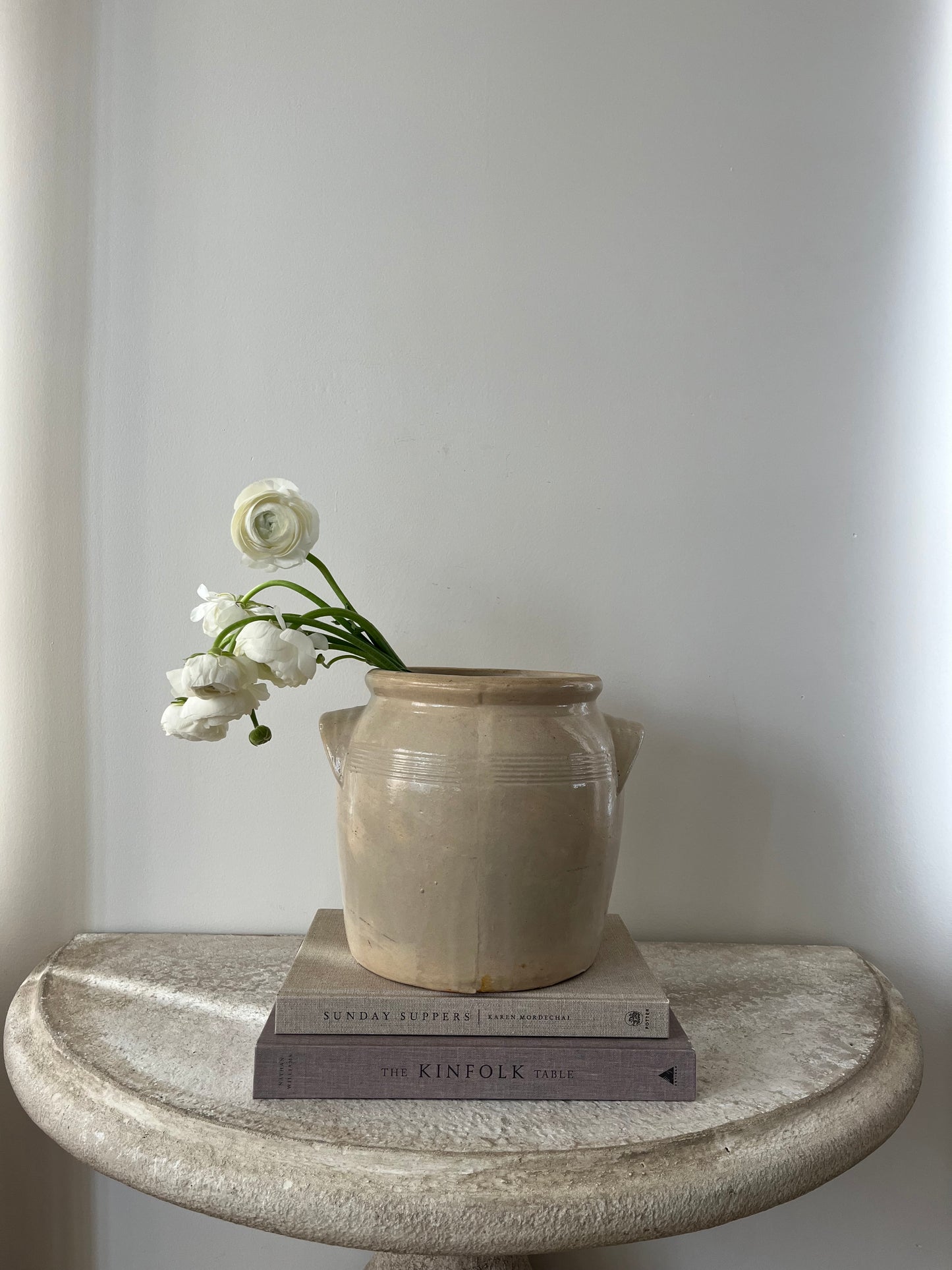 Cream Confit Pot