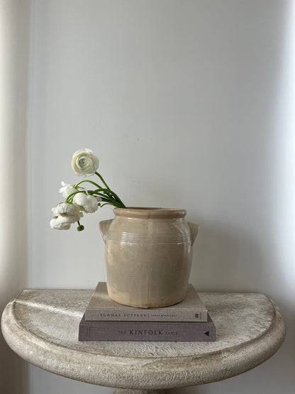 Cream Confit Pot
