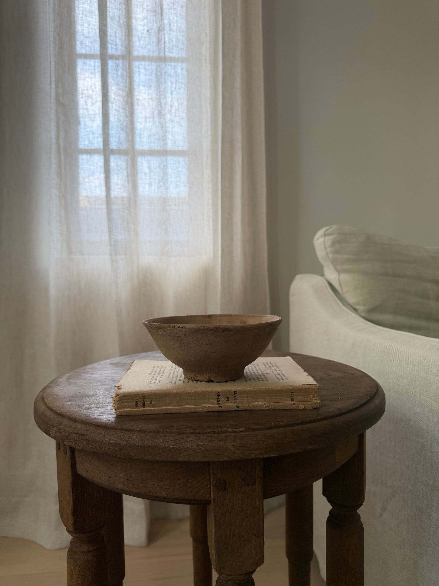 Vintage Rice Dish - Brown