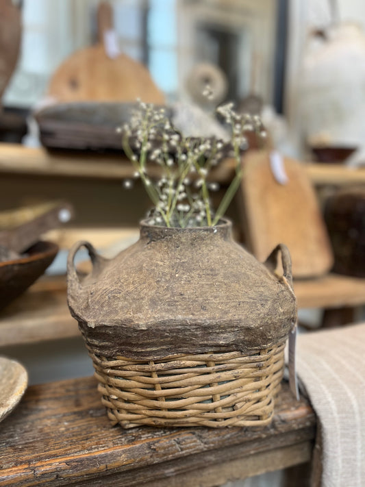 Vintage Rice Wine Basket