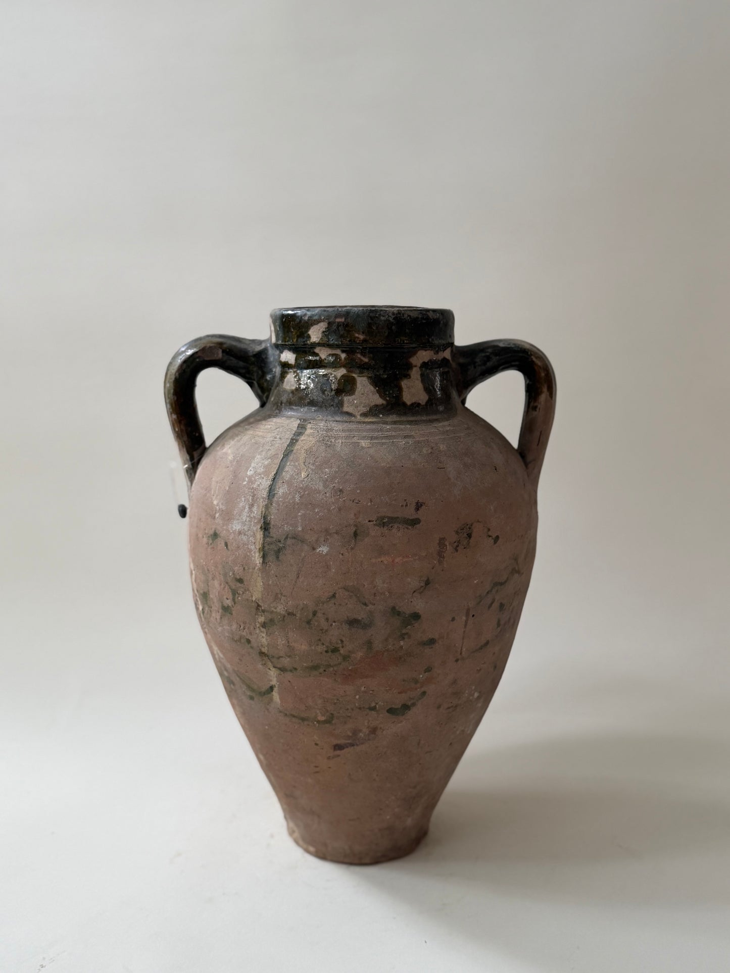 Konya Pot - Moss & Blush Clay