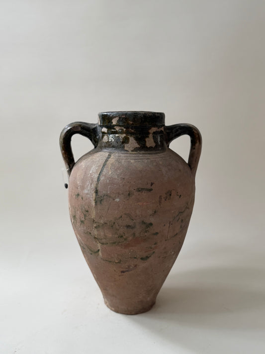 Konya Pot - Moss & Blush Clay