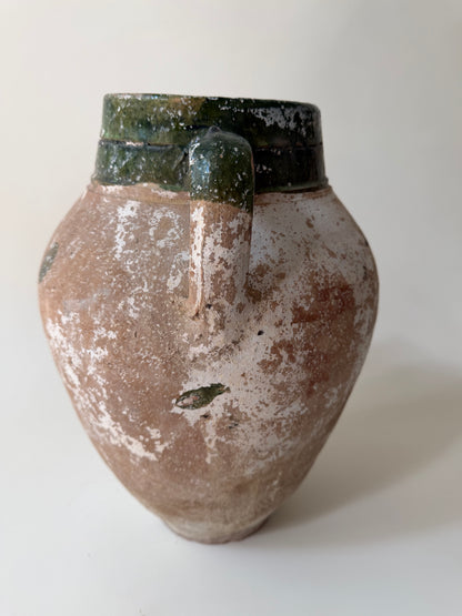 Konya Pot - Beyaz Patina