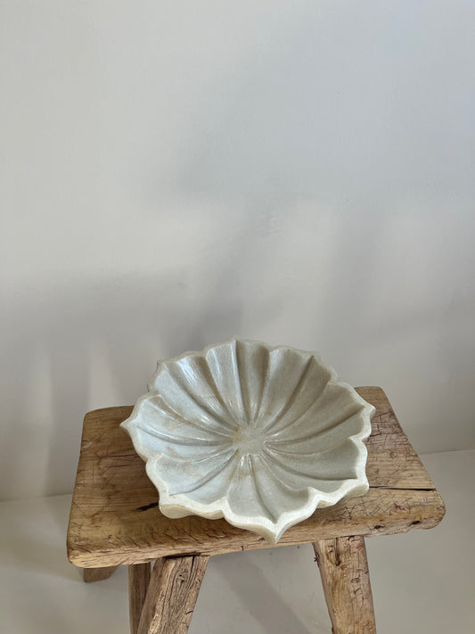 Marble Lotus Dish