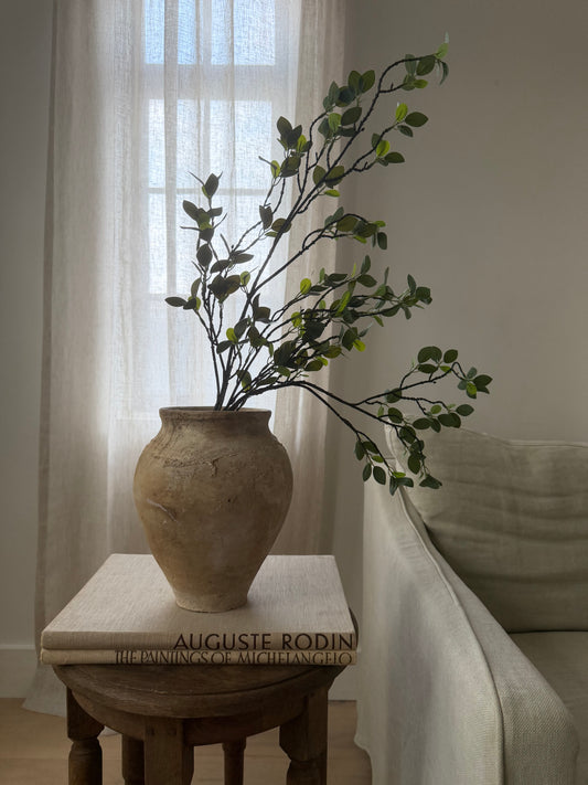 Spanish Plaster Pot - I