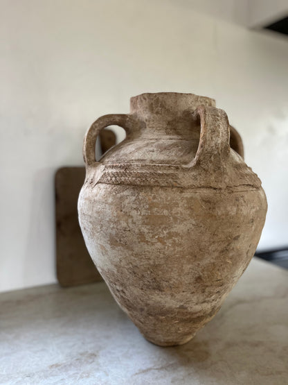 Antique 4 Handled Hatay Pot