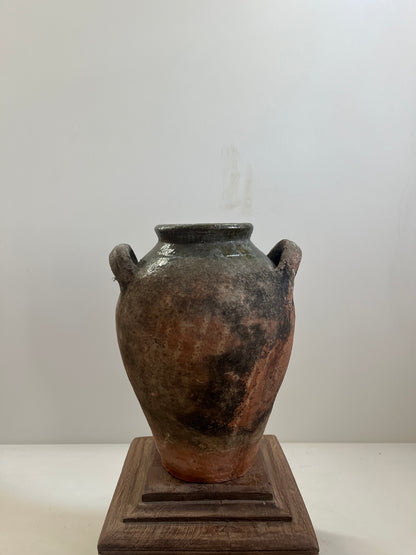 Rare Looped Handle Konya Pot