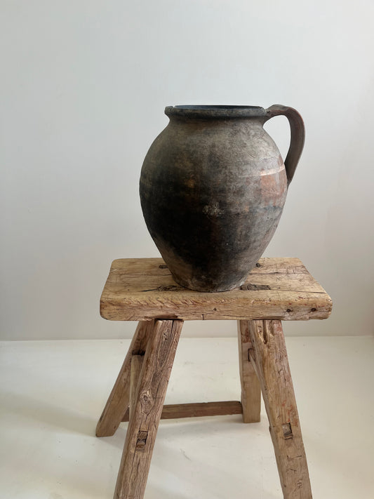Antique Hungarian Patina Pot No. 001
