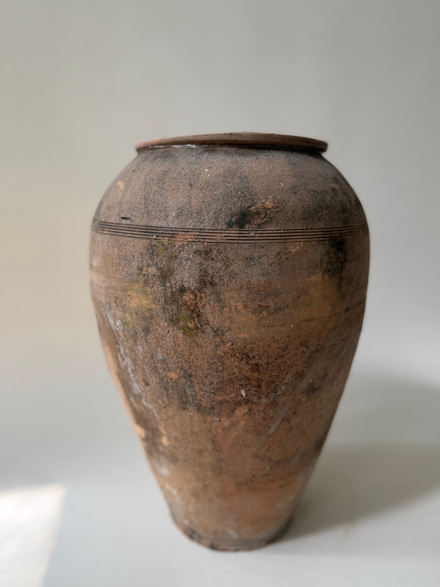 Aged Terracotta Vessel