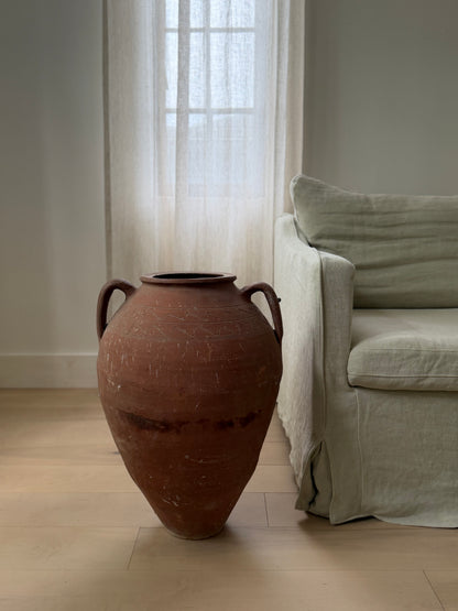 Terracotta 2 Handle Pot - IV