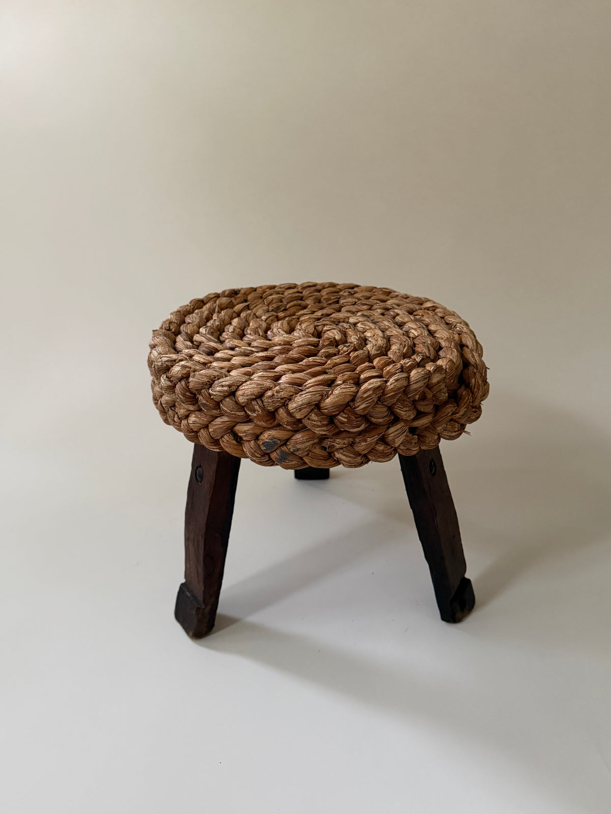 Rare Audoux Minet Stool