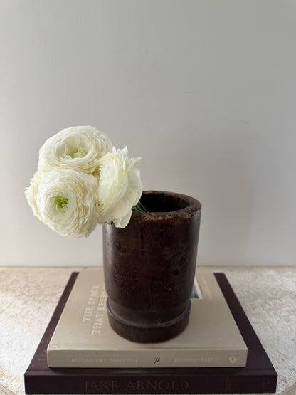 Vintage Wood Mortar