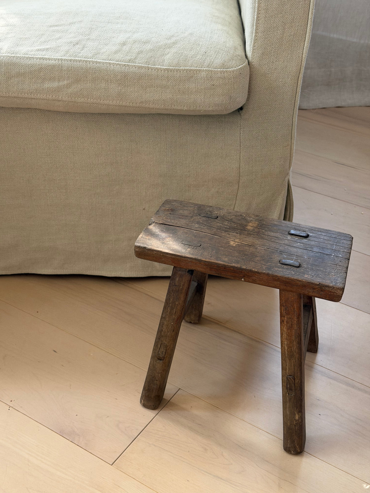 Mini Elm Stool