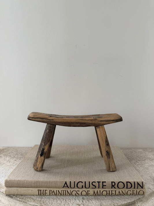 Tiny Elm Stool I