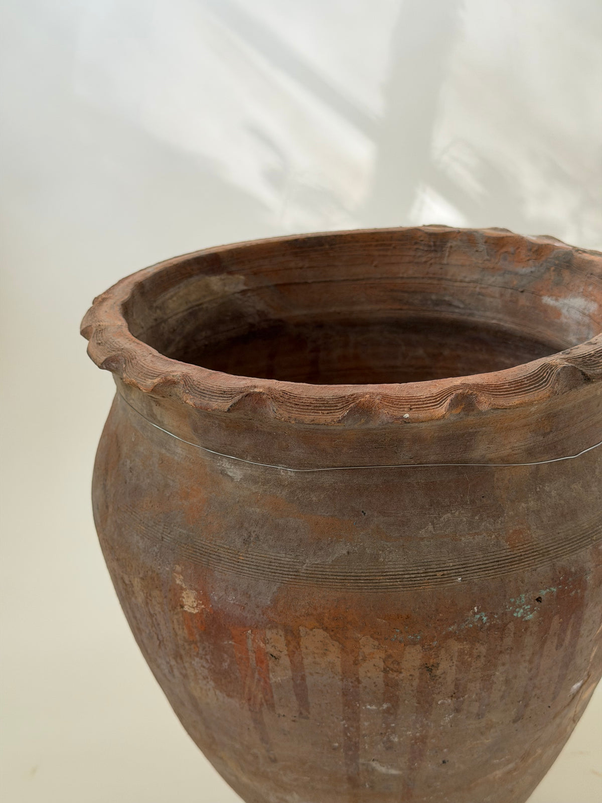 Scalloped Edge Terracotta Planter