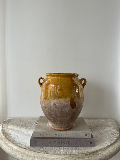 Medium Antique Confit Pot I