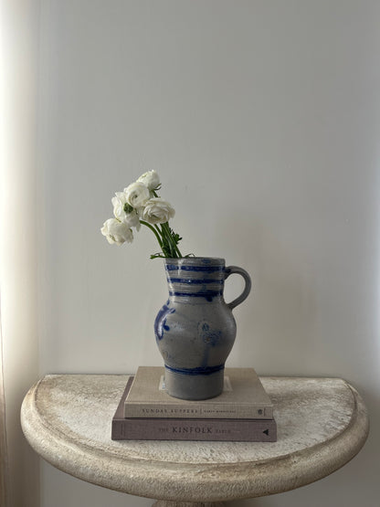 Salt Glazed Alsace Pitcher II