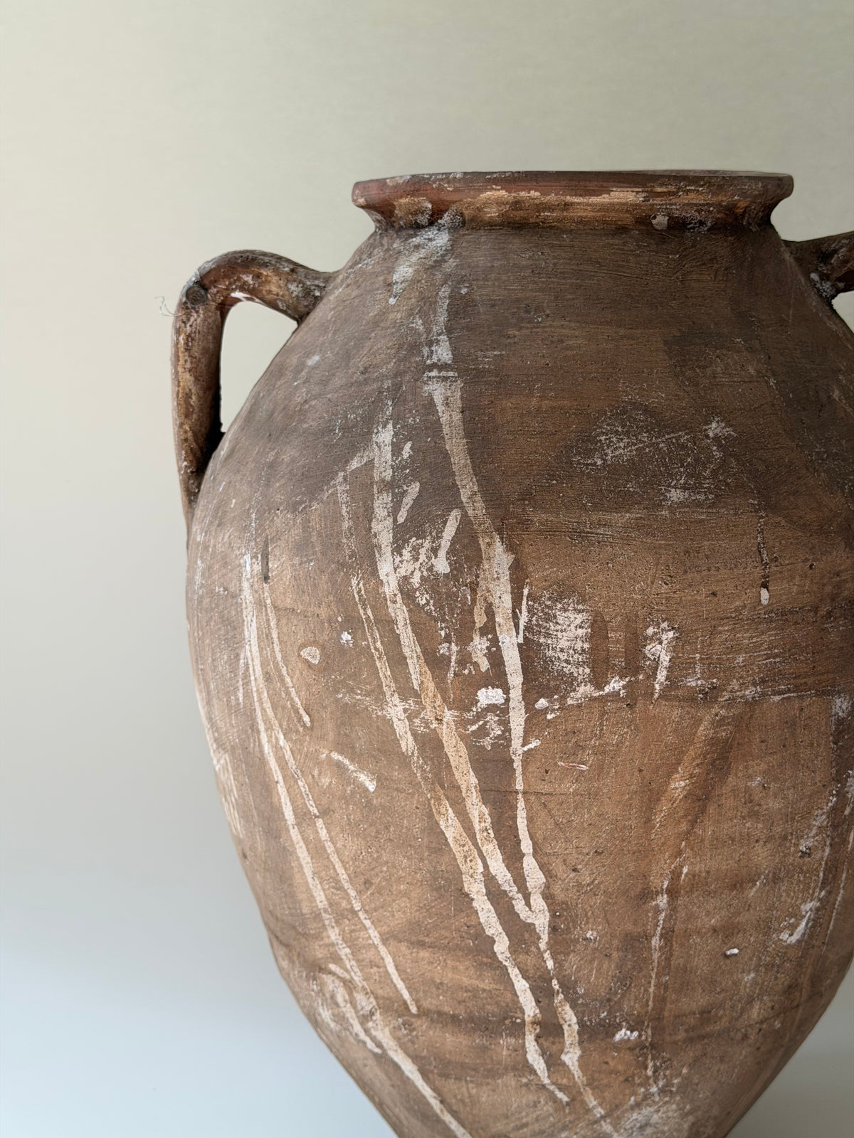 XL 2 Handle Pot - Brown Texture