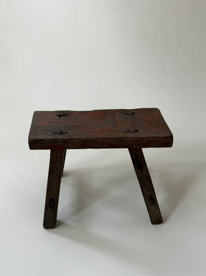 Mini Stool - Rouge