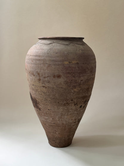 Vintage Olive Jar - I
