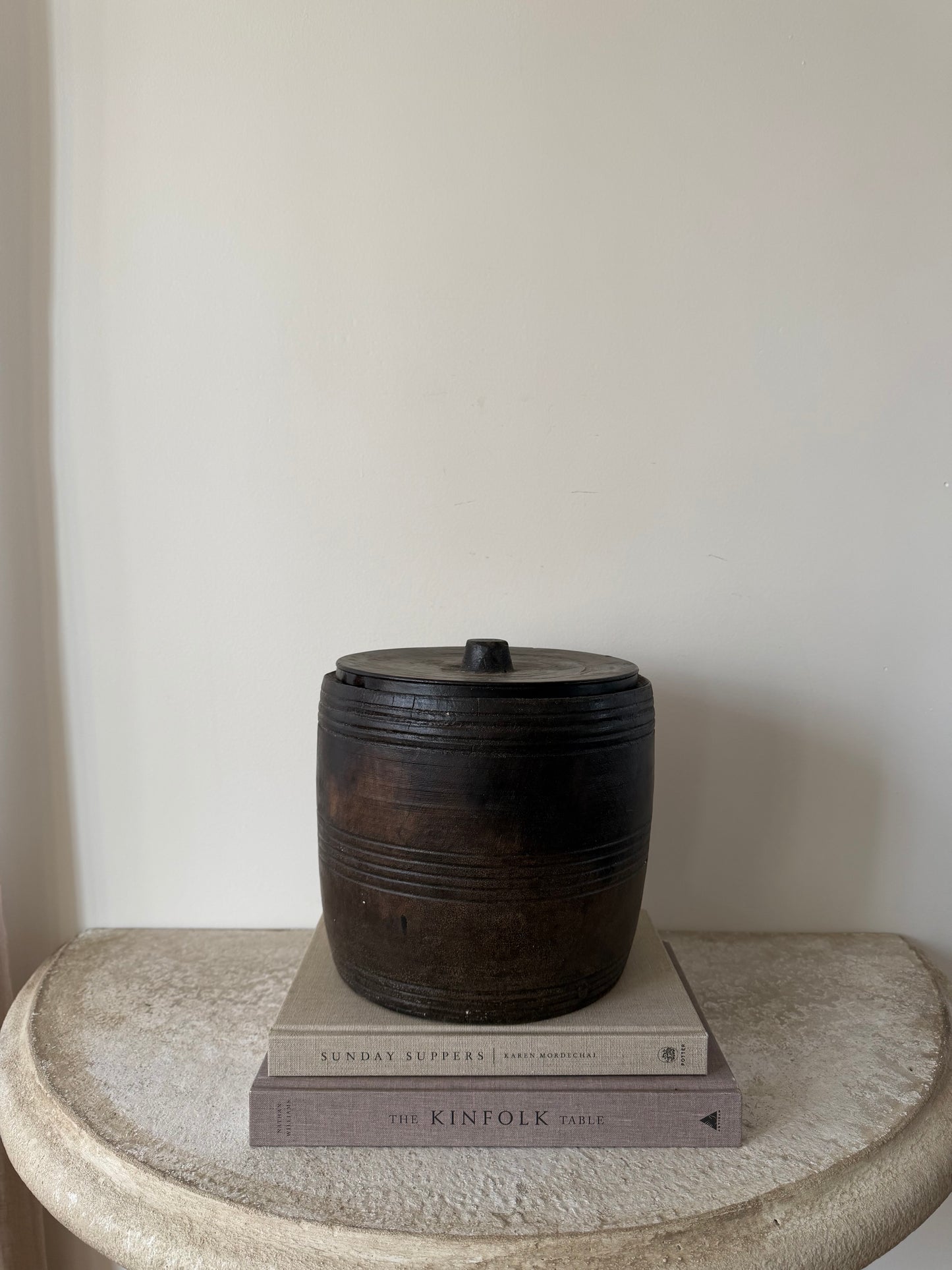 Antique Spice Pot VI