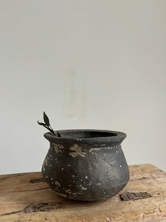 Mini Antique Clay Pot VII