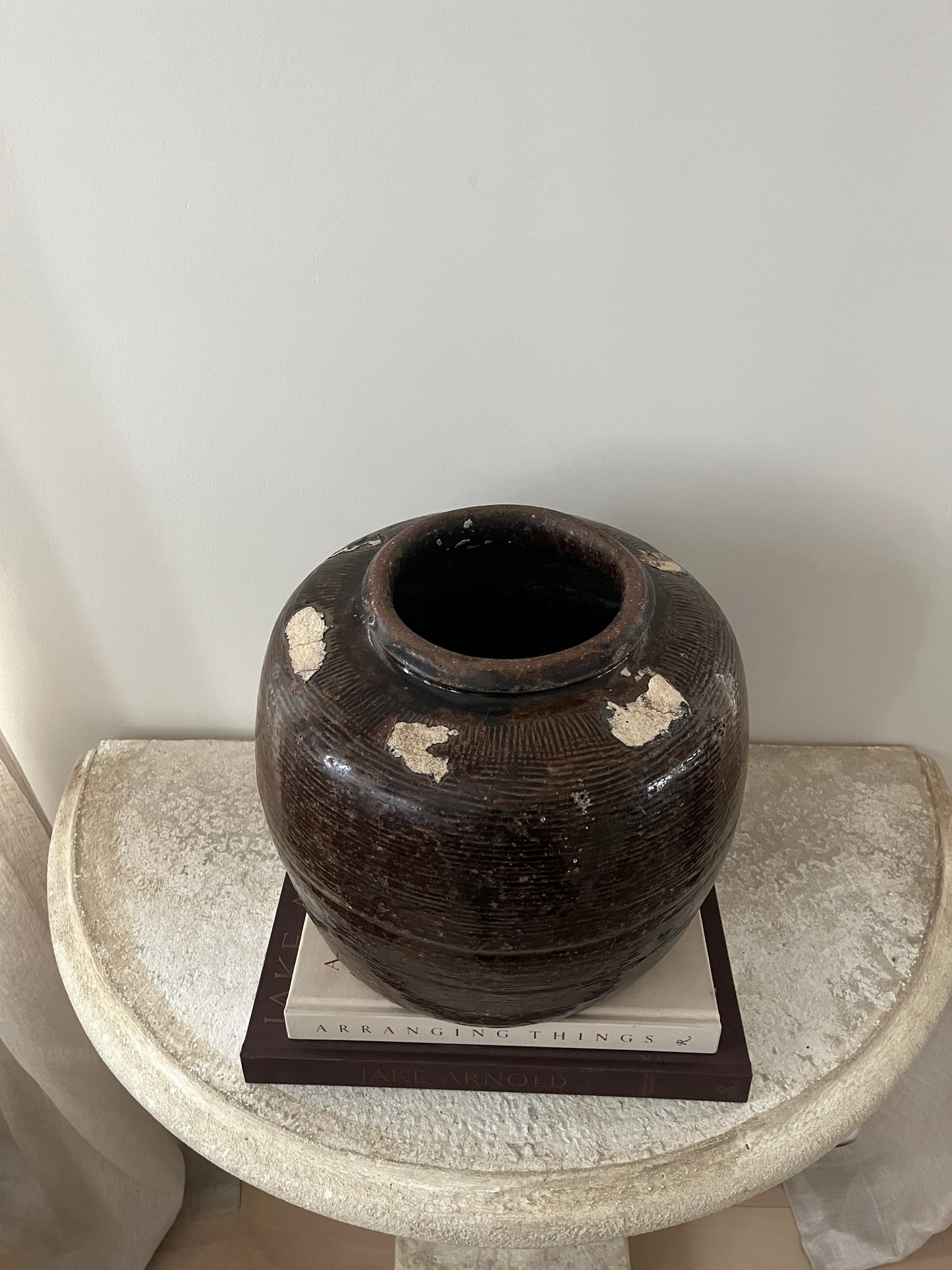 Vintage Rice Wine “Bean Pot”, Large No. 1
