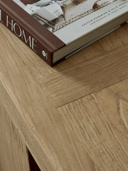 Selene Two Door Elm Cabinet