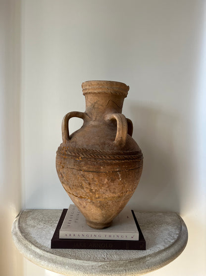 Rare Antique 4 Handle Hatay Pot