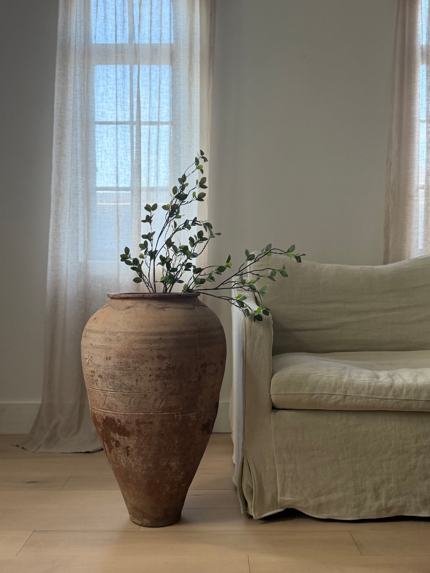 Vintage Olive Jar - I