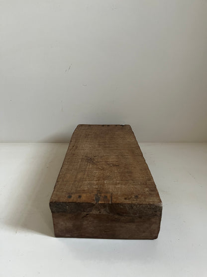 Vintage Stained Wood Bajot Riser V