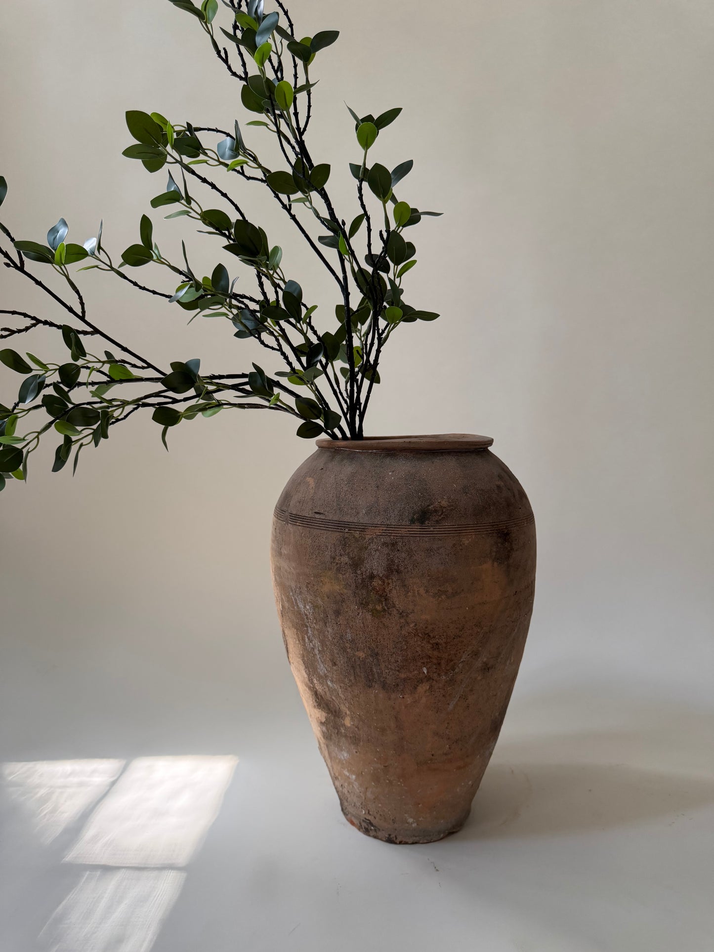 Aged Terracotta Vessel