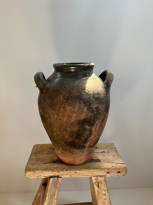 Rare Looped Handle Konya Pot