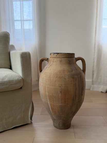 Terracotta 2 Handle Vessel - V