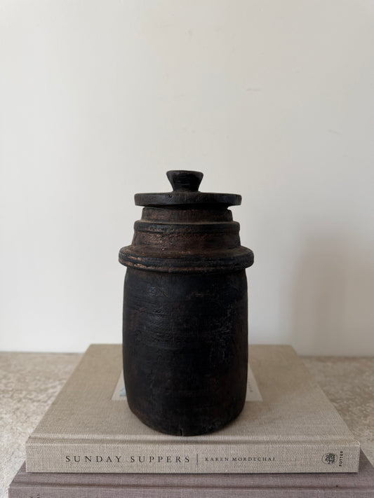 Antique Spice Pot VII