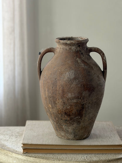 Terracotta 2 Handled Vessel - II