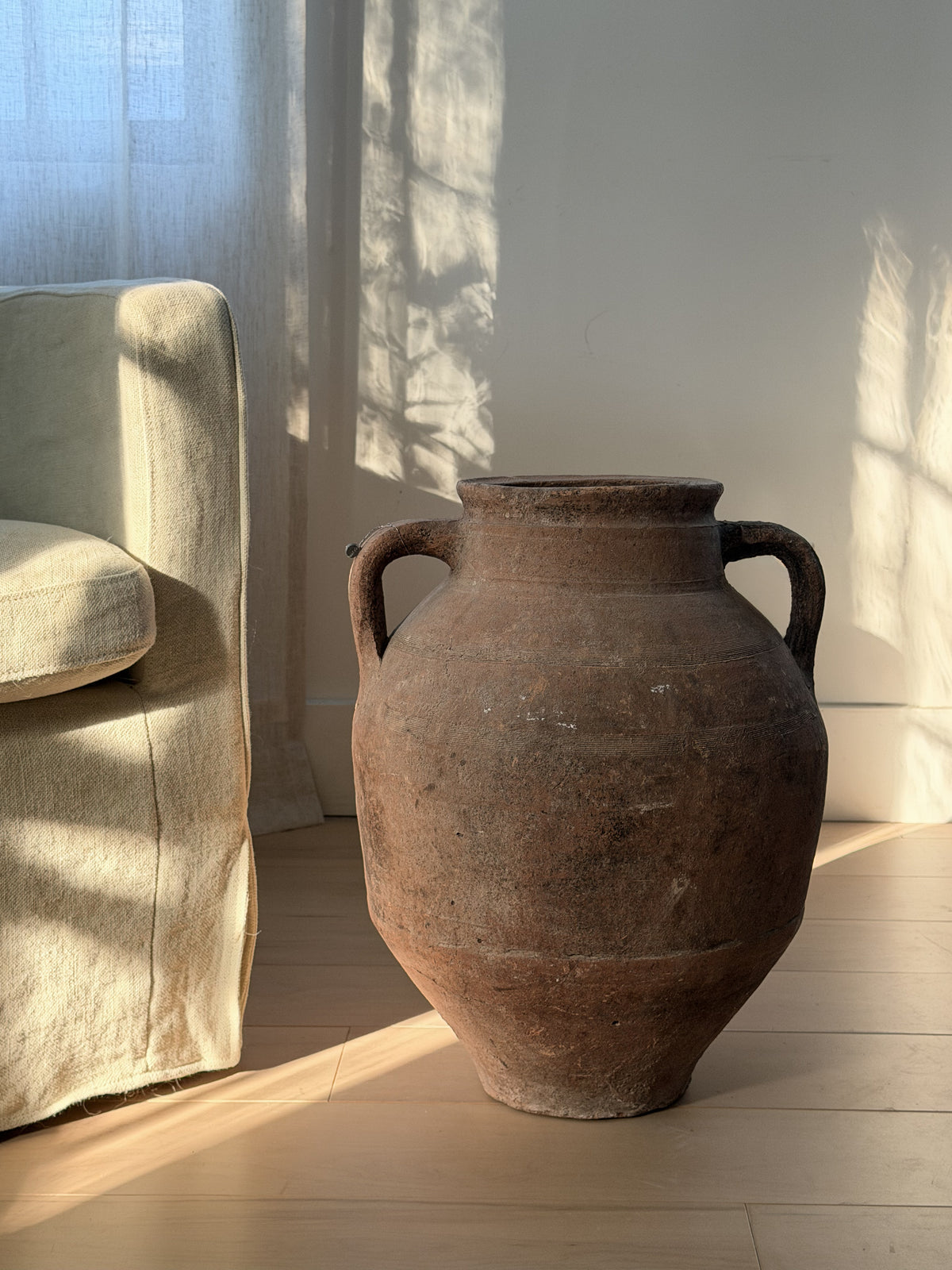 Terracotta 2 Handle Vessel - VII