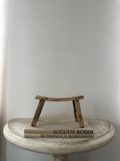 Tiny Elm Stool II