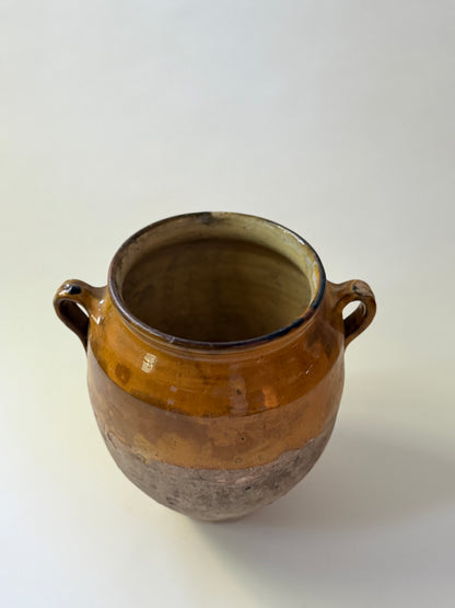 Large Antique Confit Pot - III