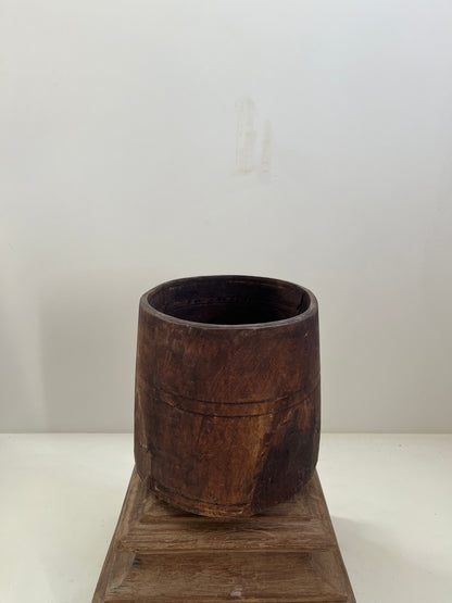 Vintage Wood Planter No. 001