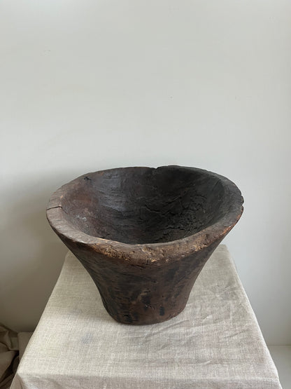 Antique Indonesian Trumpet Bowl