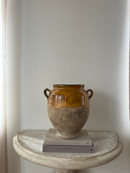 Large Antique Confit Pot III
