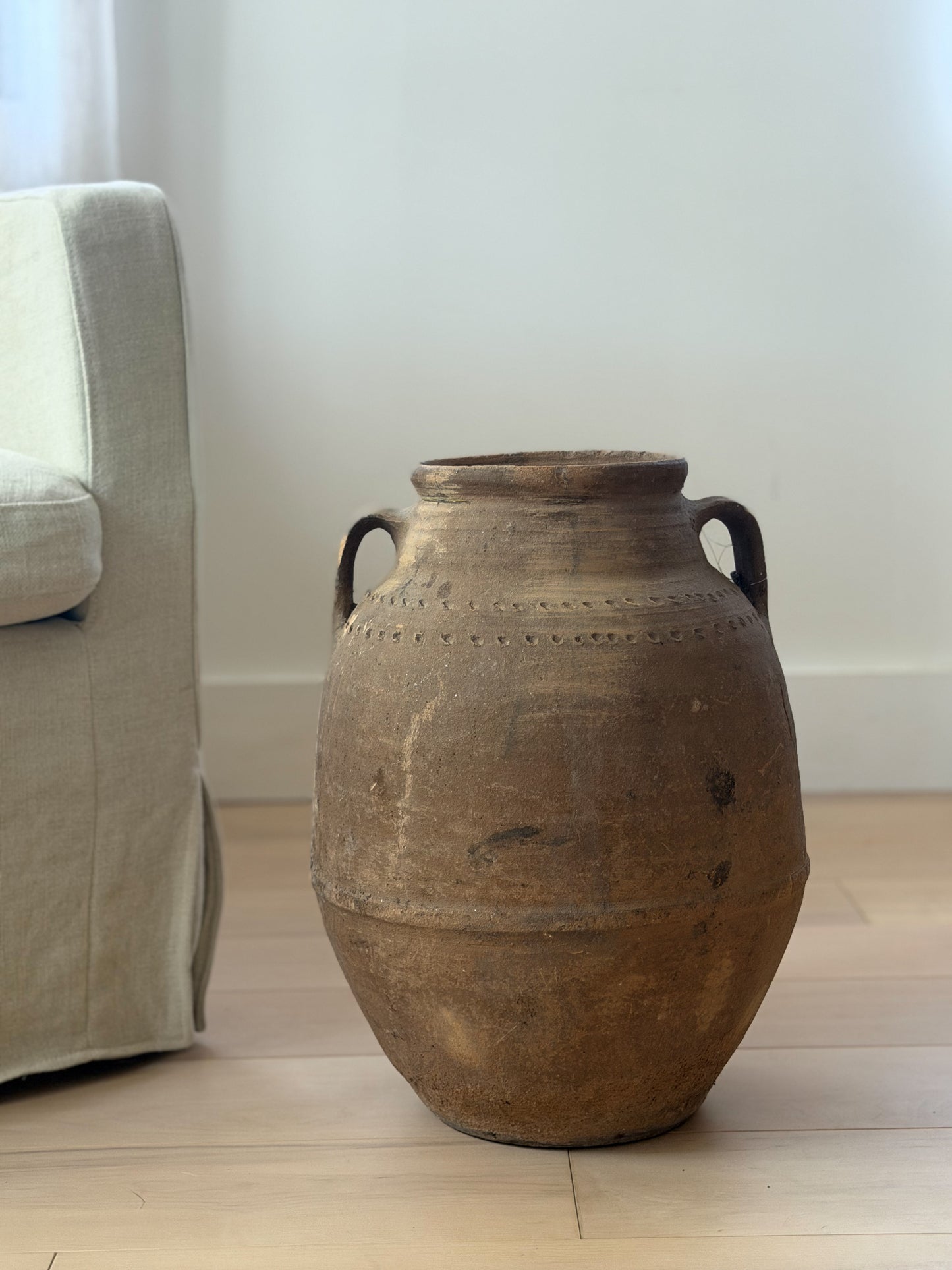 Handled Olive Jar - I
