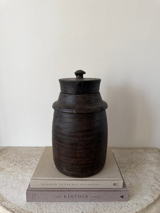 Antique Spice Pot XII