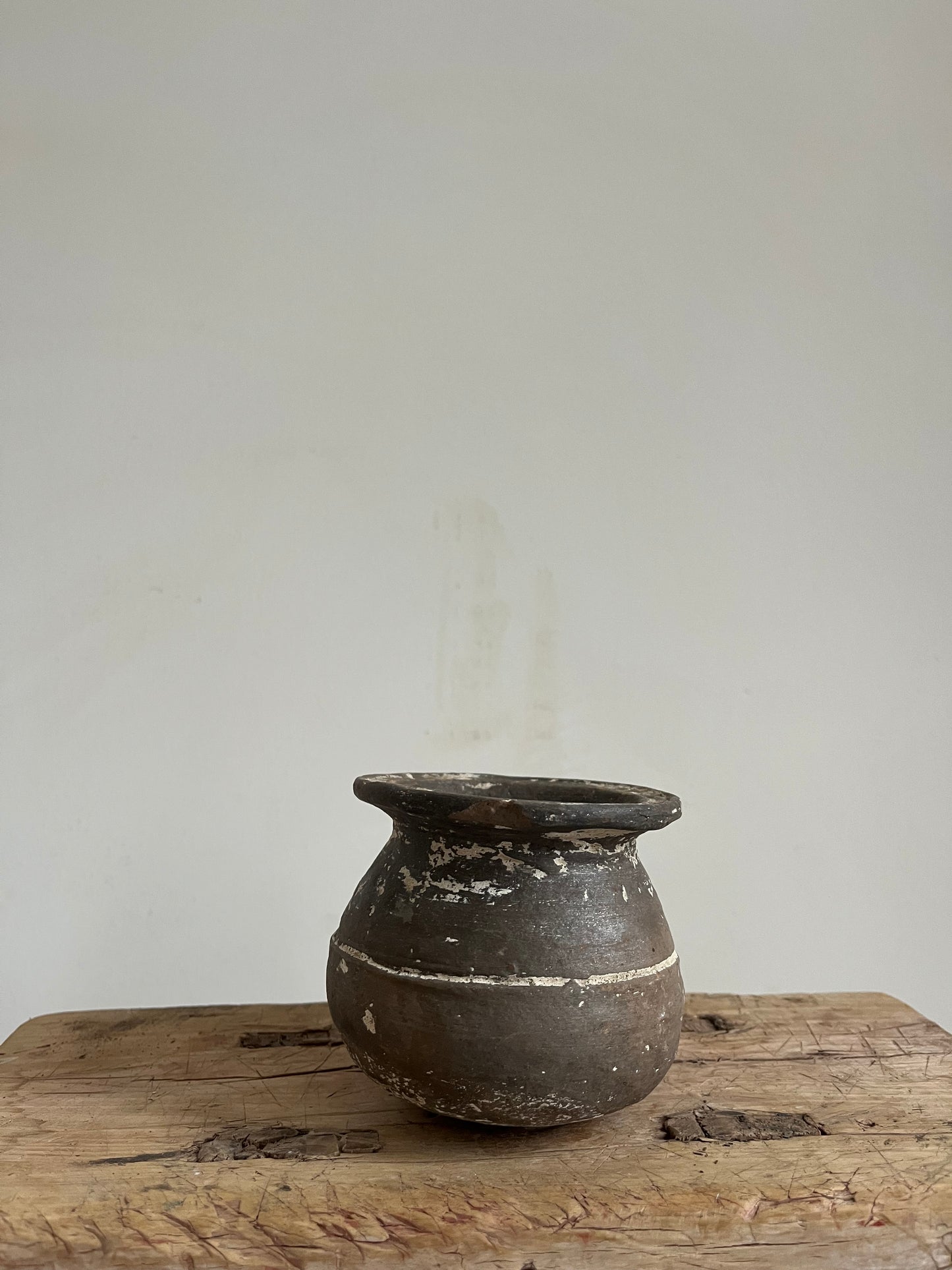 Mini Antique Clay Pot V