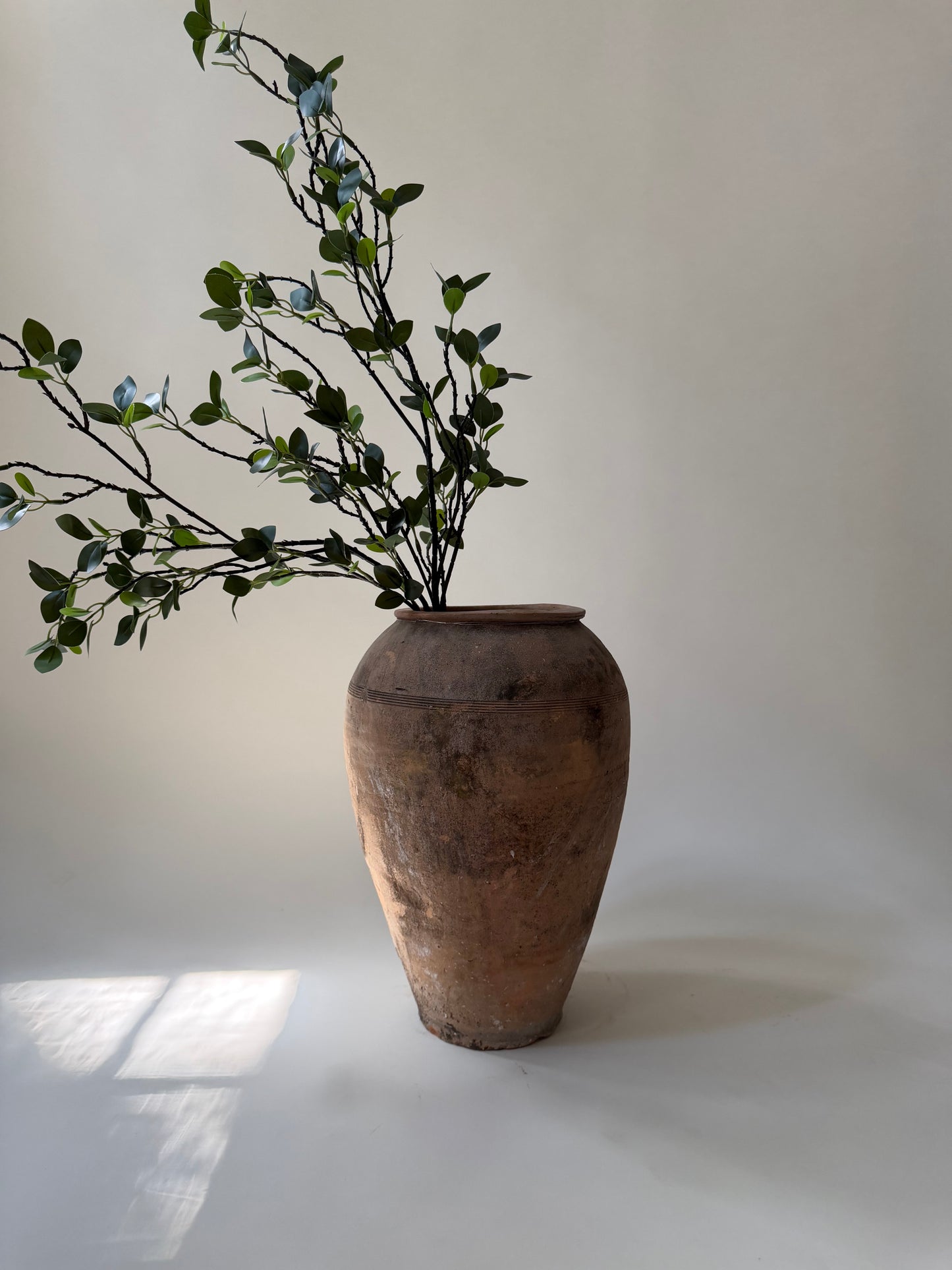 Aged Terracotta Vessel