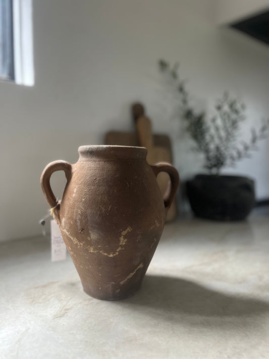 Petra Vintage 2 Handle Turkish Vase
