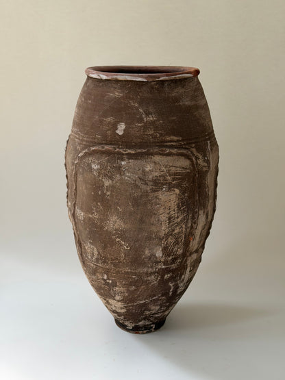 Olive Jar - Belted Brown Texture