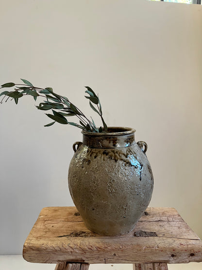 Vintage Glazed Pot I