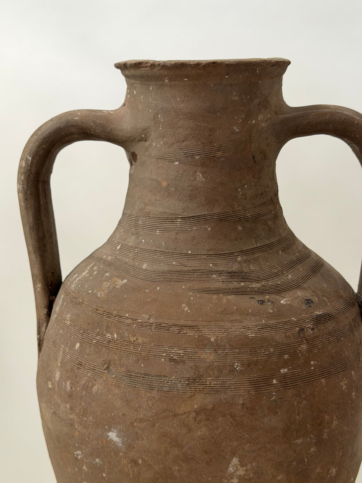 Wide Neck Amphora Jar